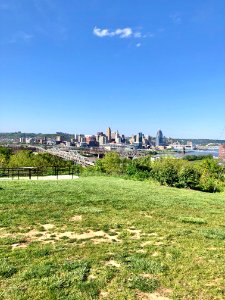 Cincinnati Skyline from The Overlook, Devou Park, Kenton H… 
