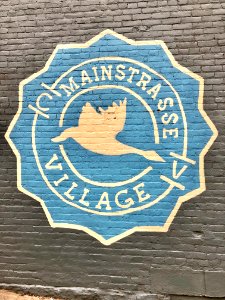 Mainstrasse Village Sign Mural, 7th Street at Main Street,… 