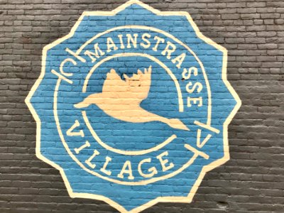 Mainstrasse Village Sign Mural, 7th Street at Main Street,… 