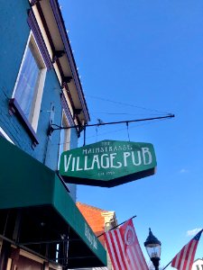 Mainstrasse Village Pub Sign, Main Street, Mainstrasse Vil… 