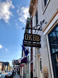 Old Kentucky Bourbon Bar Sign, Main Street, Mainstrasse Vi… 