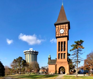 Campanile, Goebel Park, Mainstrasse Village, Covington, KY… 