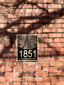 Historical Marker, Onerias Powell Mansion, Emma Street, Ma… 