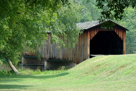 Structure bridge covered