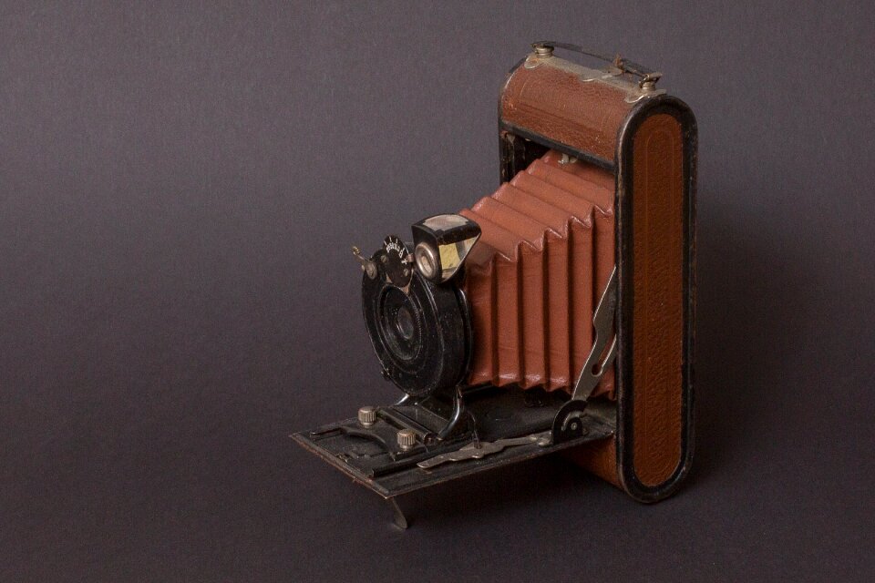 Vintage photograph photo camera