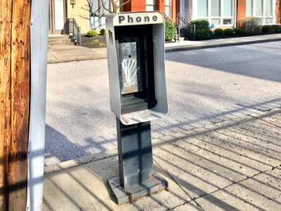 Payphone, Banklick Street, Mainstrasse Village, Covington,… 