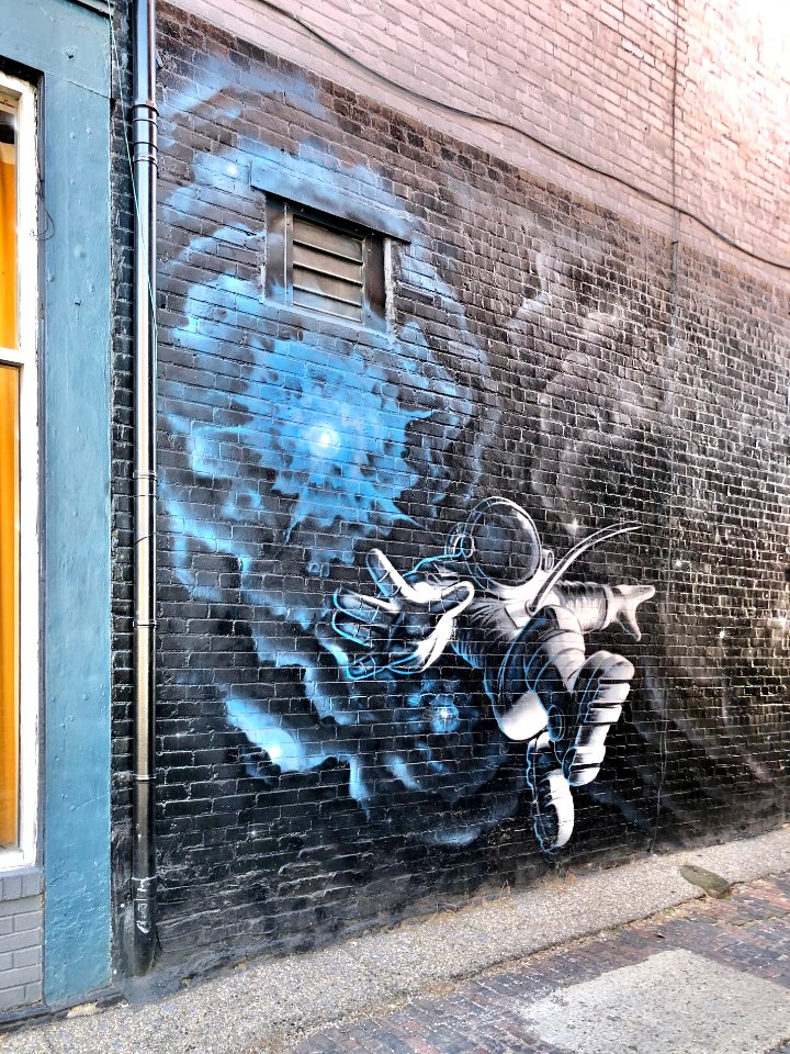 Mural, Pike Street, Mainstrasse Village, Covington, KY 
