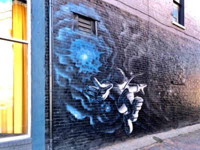 Mural, Pike Street, Mainstrasse Village, Covington, KY 
