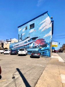 Anchor Grill Mural, Pike Street, Mainstrasse Village, Covi… 