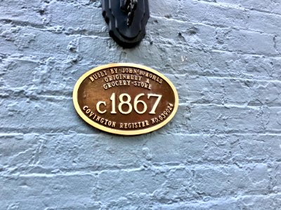 Historical Marker, John B. Kohls House, Bakewell Street, M… 