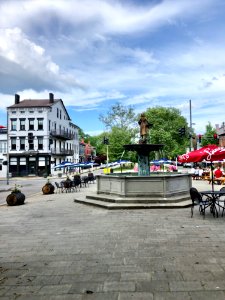 Goose Girl Fountain, George Steinford Park, Mainstrasse Vi… 