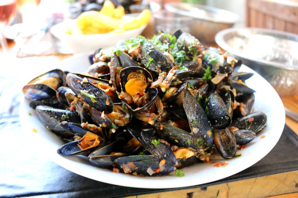Delicious seafood fresh