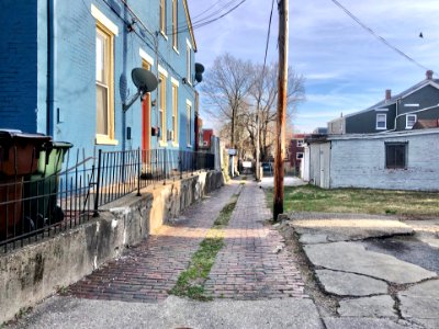 Banklick Street Alley, Seminary Square, Covington, KY 
