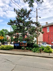 Mutter Gottes Neighborhood Sign, Mutter Gottes, Covington,… 