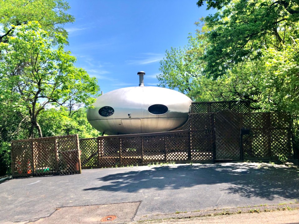 The UFO House, Wright Street, Botany Hills, Covington, KY 