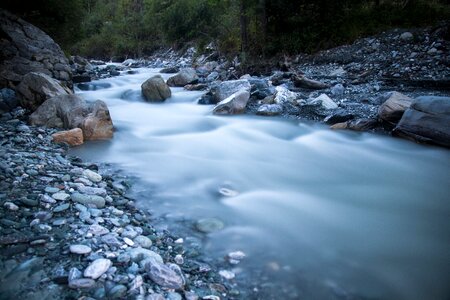 Nature river rocks photo