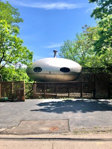 The UFO House, Wright Street, Botany Hills, Covington, KY 
