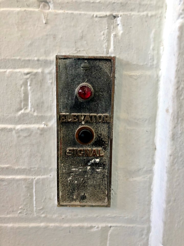 Elevator Button, Kent Lofts, Bellevue, KY 