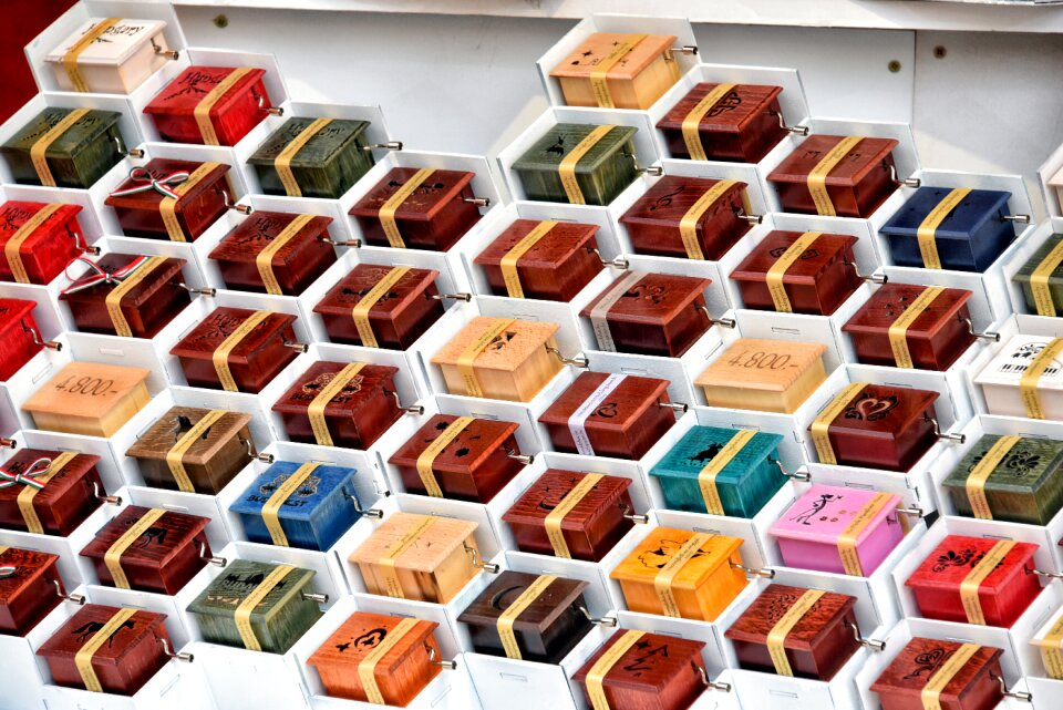 Colors gifts decoration