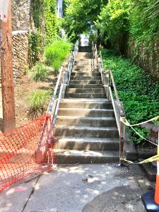 Hiram Alley Steps, Prospect Hill Historic District, Mount … 
