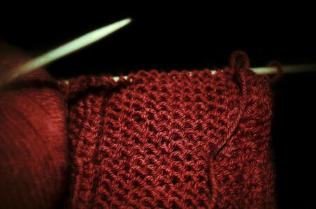 Yarn scarf knits