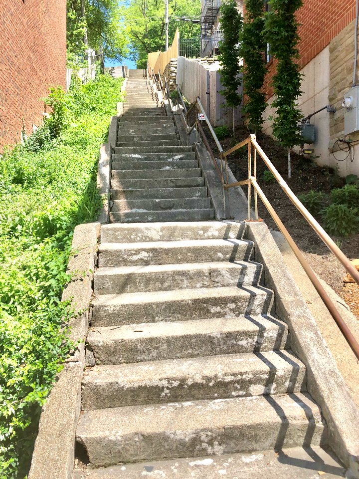 Hiram Alley Steps, Prospect Hill Historic District, Mount … 