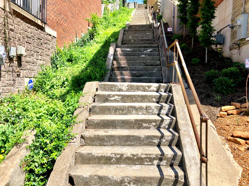 Young Street Steps, Prospect Hill Historic District, Mount… 