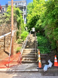 Hiram Alley Steps, Prospect Hill Historic District, Mount … 