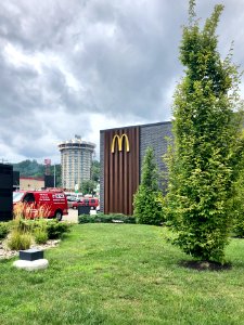 View from McDonalds, Covington, KY 