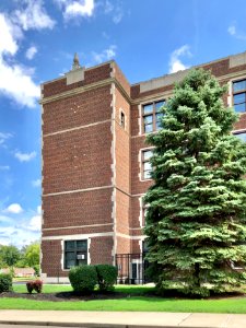 Senior Building, Holmes High School, Wallace Woods, Coving… 