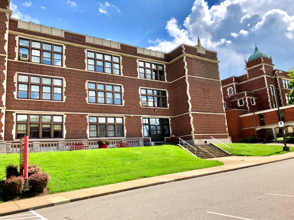Senior Building, Holmes High School, Wallace Woods, Coving… 
