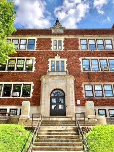 Administration Building, Holmes High School, Wallace Woods… 