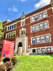 Administration Building, Holmes High School, Wallace Woods… 