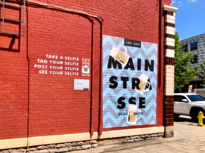 Mainstrasse Selfie Mural, Bakewell Street, Mainstrasse Vil… 