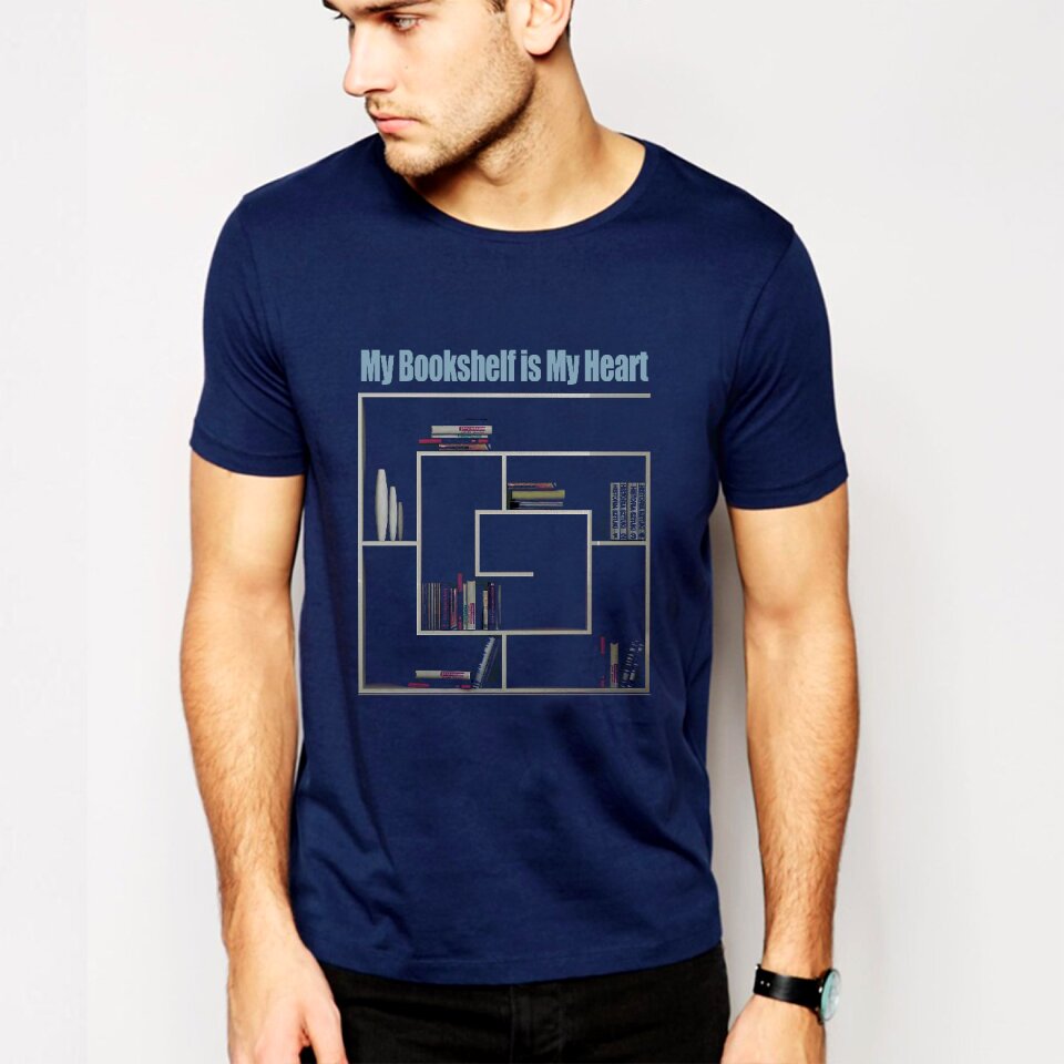 T-shirt design book-self boy