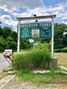 Anderson Ferry Sign, Constance, KY 