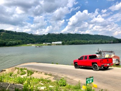 Anderson Ferry Towards Cincinnati, Constance, KY 