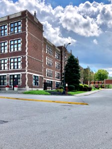 Senior Building, Holmes High School, Wallace Woods, Coving… 