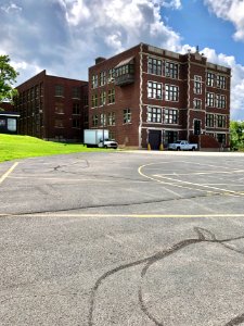 Senior Building, Holmes High School, Wallace Woods, Coving… 