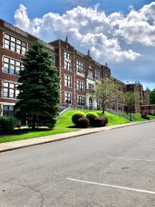Senior Building, Holmes High School, Wallace Woods, Coving… 