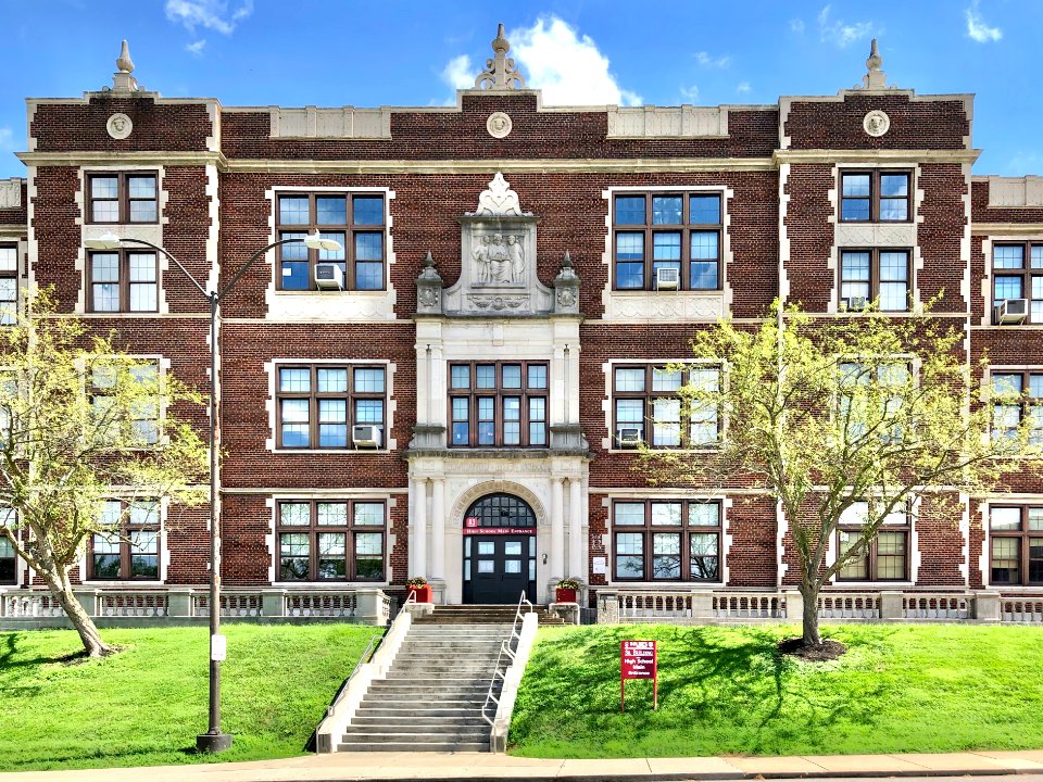Senior Building, Holmes High School, Wallace Woods, Coving… 