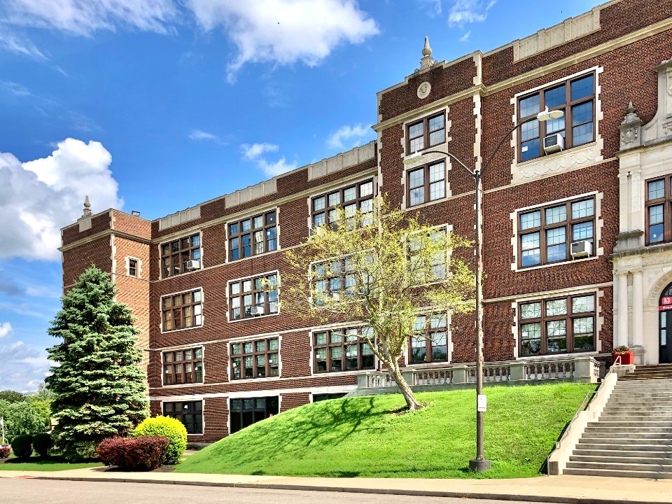 Senior Building, Holmes High School, Wallace Woods, Coving… 