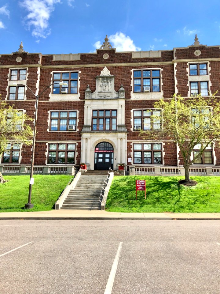 Senior Building, Holmes High School, Wallace Woods, Coving… 