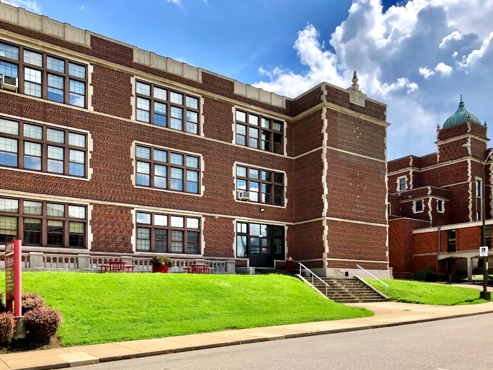 Senior Building, Holmes High School, Wallace Woods, Coving… 