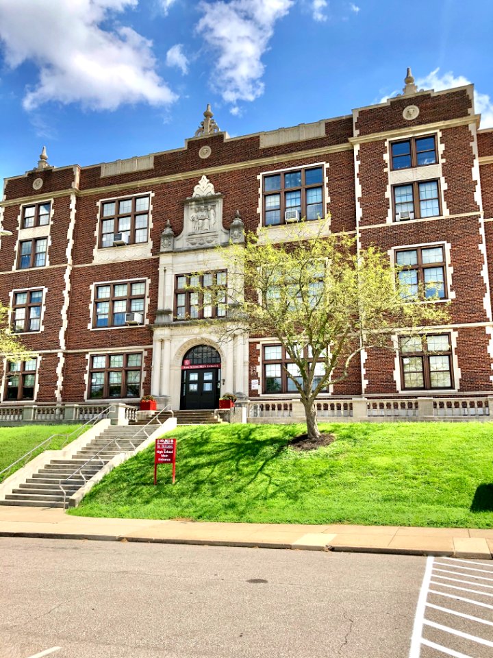 Senior Building, Holmes High School, Wallace Woods, Coving… 