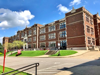 Senior Building, Holmes High School, Wallace Woods, Coving… 