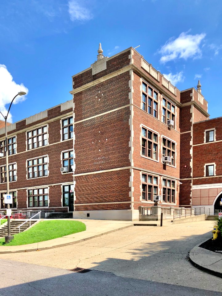Senior Building, Holmes High School, Wallace Woods, Coving… 
