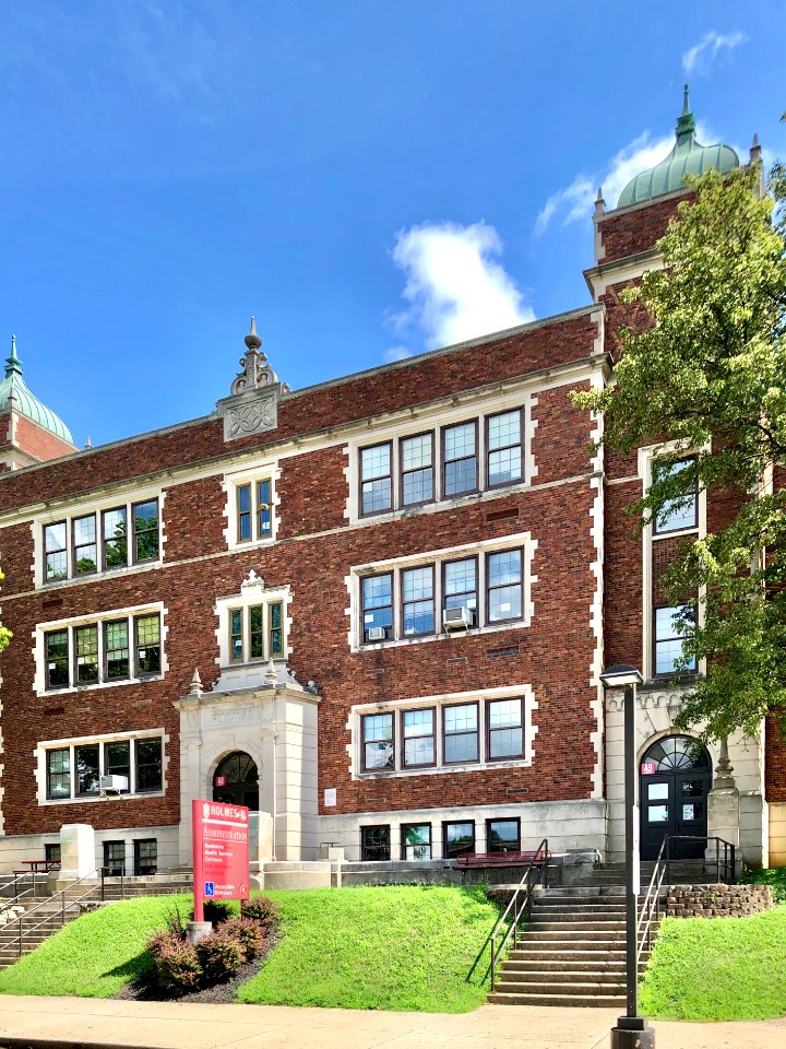 Administration Building, Holmes High School, Wallace Woods… 