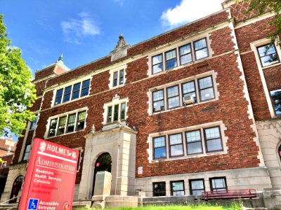 Administration Building, Holmes High School, Wallace Woods… 