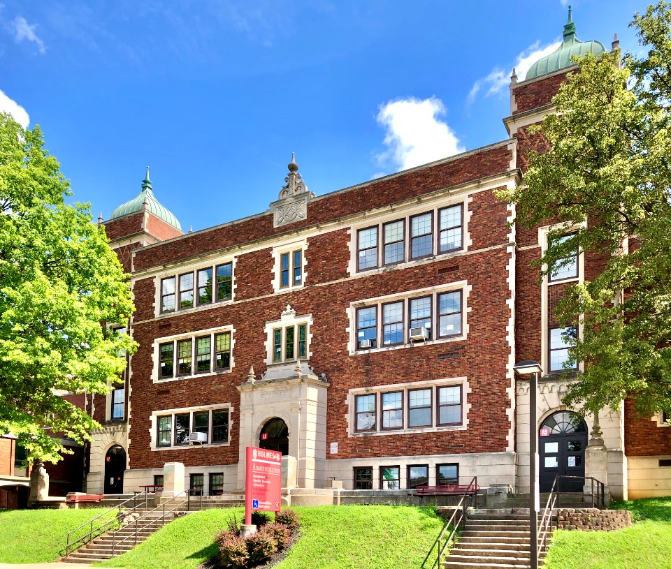 Administration Building, Holmes High School, Wallace Woods… 